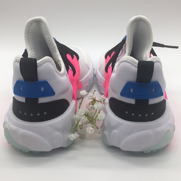 NIKE REACT PRESTO (GS) white/hyper pink-photo blue - Picture 5 of 8